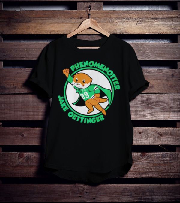 Dallas Stars Jake Oettinger Phenomenotter 29 Superhero Otter T-Shirt