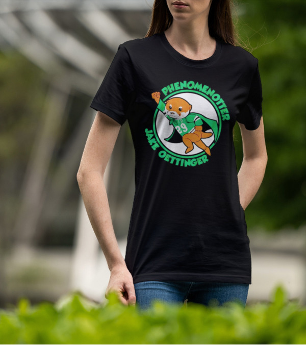 Dallas Stars Jake Oettinger Phenomenotter 29 Superhero Otter T-Shirt