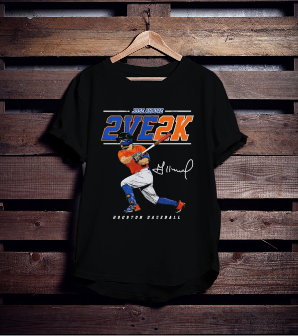 JOSE ALTUVE 2VE 2K HOUSTON BASEBALL SIGNATURE T-Shirt
