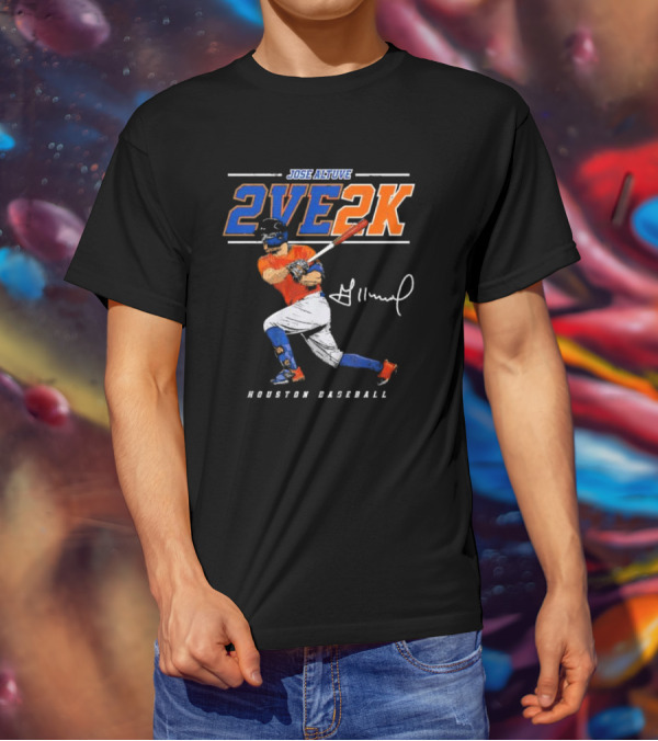 JOSE ALTUVE 2VE 2K HOUSTON BASEBALL SIGNATURE T-Shirt