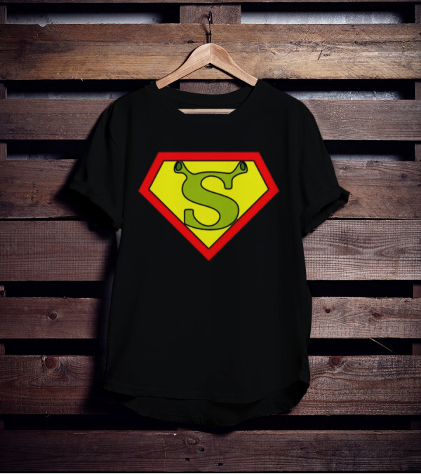 SuperShrek S Badge T-Shirt