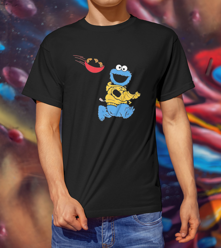 Catch Monster Chasing Cookie Bowl T-Shirt
