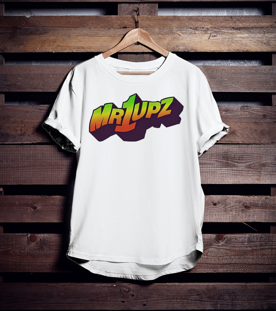 Mr1upz Shagadelic Retro Gradient Text T-Shirt