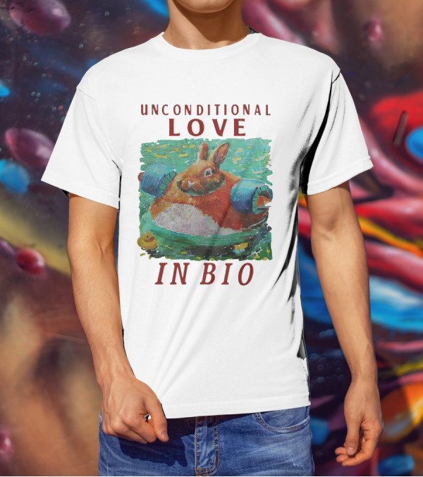 Unconditional Love In Bio Bunny With Pool Noodles And Rubber Duck T-Shirt