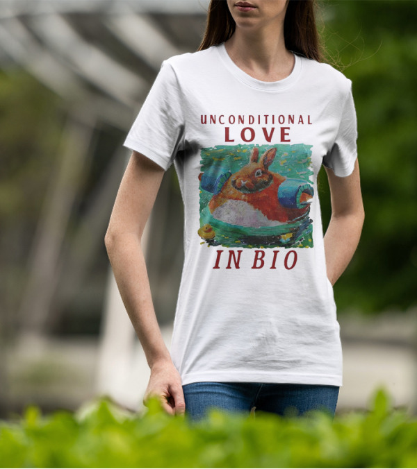 Unconditional Love In Bio Bunny With Pool Noodles And Rubber Duck T-Shirt