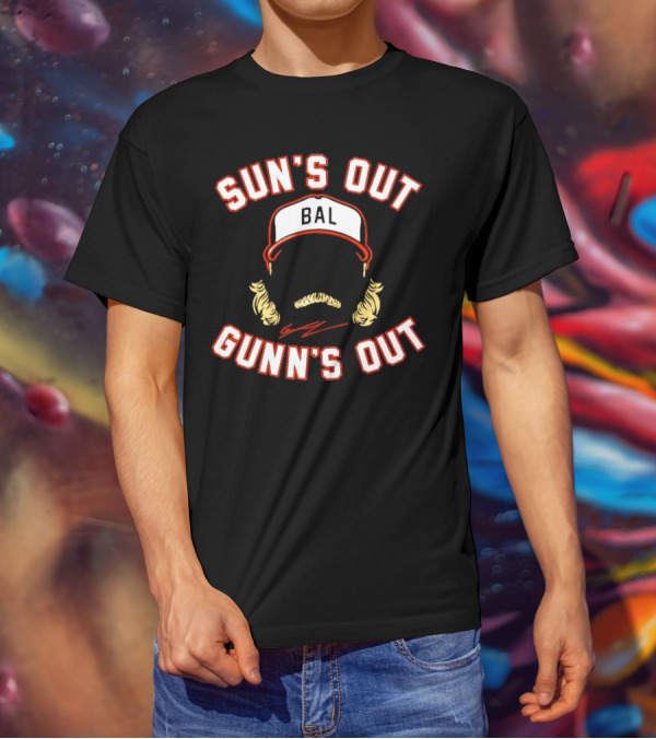 Gunnar Henderson Sun’s Out Gunn’s Out BAL Cap T-Shirt