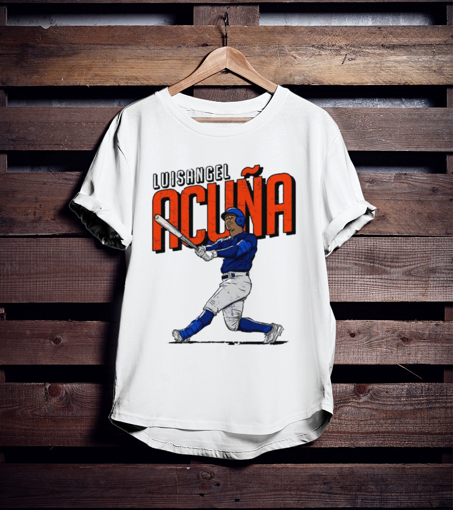 Luisangel Acuna Baseball Hitter Action T-Shirt