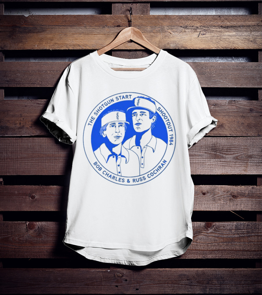 The Shotgun Start Shootout 1984 Bob Charles And Russ Cochran T-Shirt