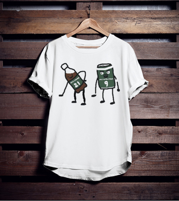 Milwaukee Beverage Characters 21 And 9 T-Shirt