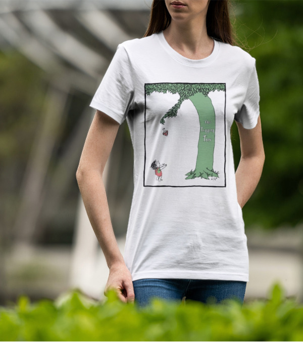 The Tripping Tree Heart Exchange Green Animation T-Shirt