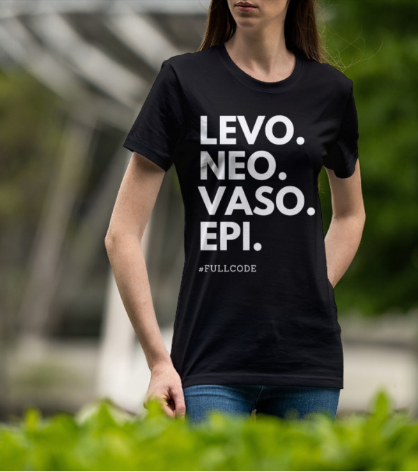 Levo Neo Vaso Epi Fullcode Text T-Shirt
