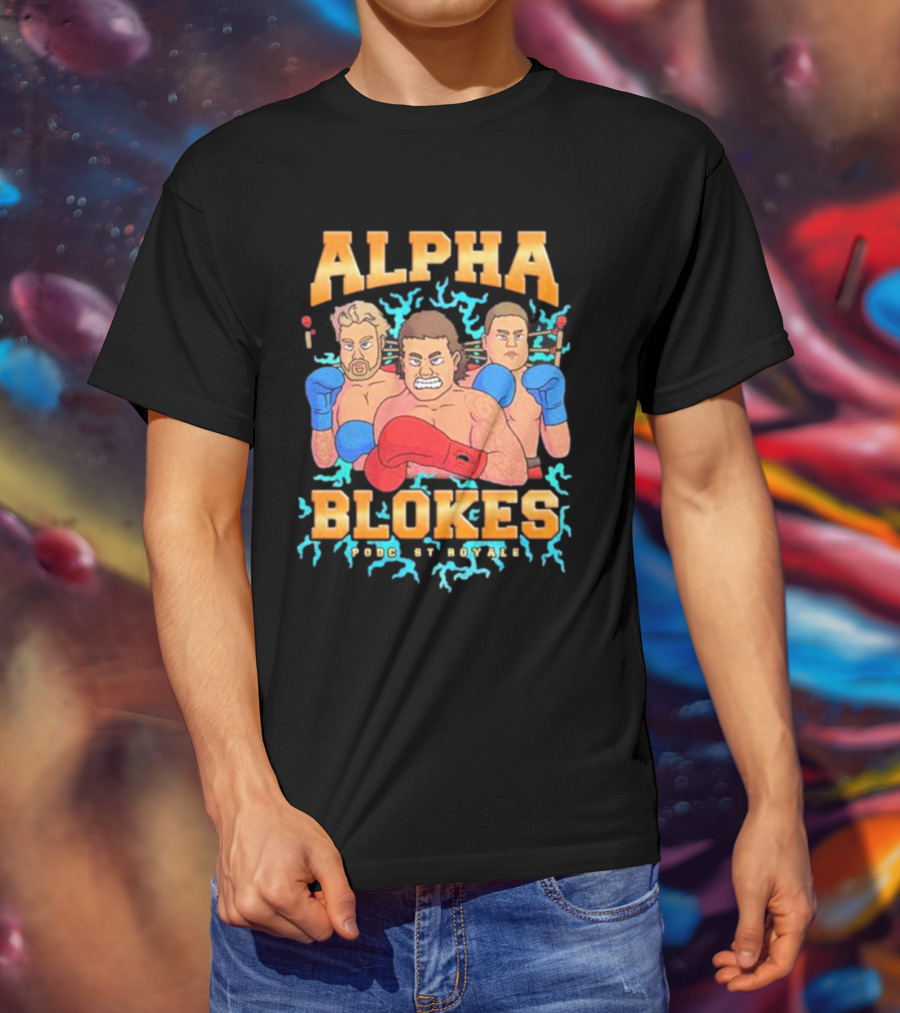 Alpha Blokes Podc St Royale Boxing Trio T-Shirt