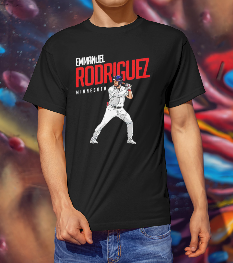 Emmanuel Rodriguez Minnesota Twins Baseball Player T-Shirt