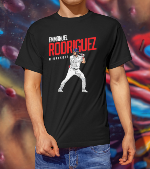Emmanuel Rodriguez Minnesota Twins Baseball Player T-Shirt