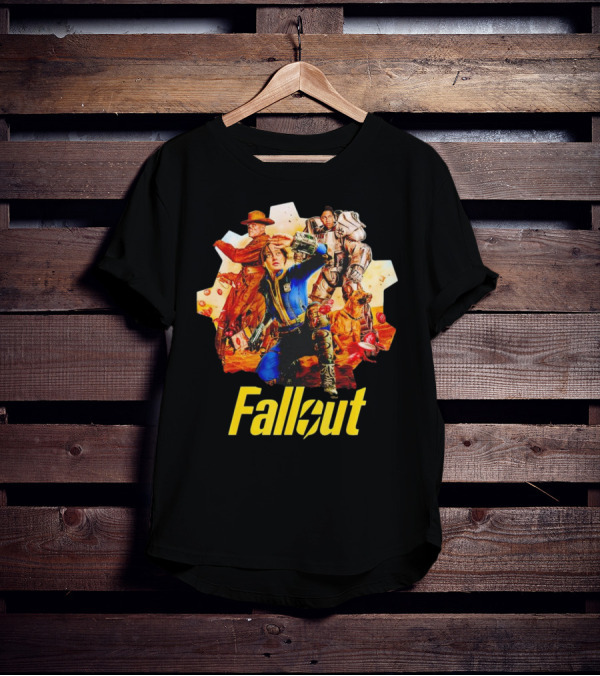 Fallout New Vegas Power Armor Dog旅者 T-Shirt