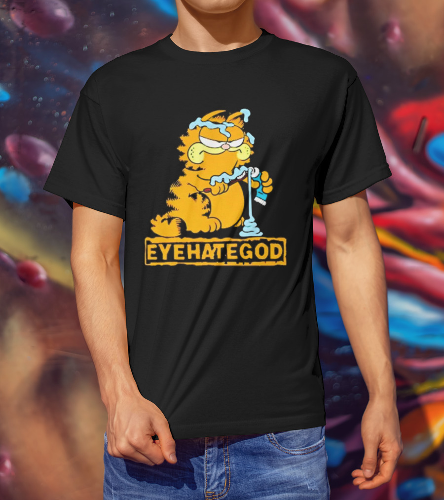 Eyehategod Garfield Toothpaste T-Shirt