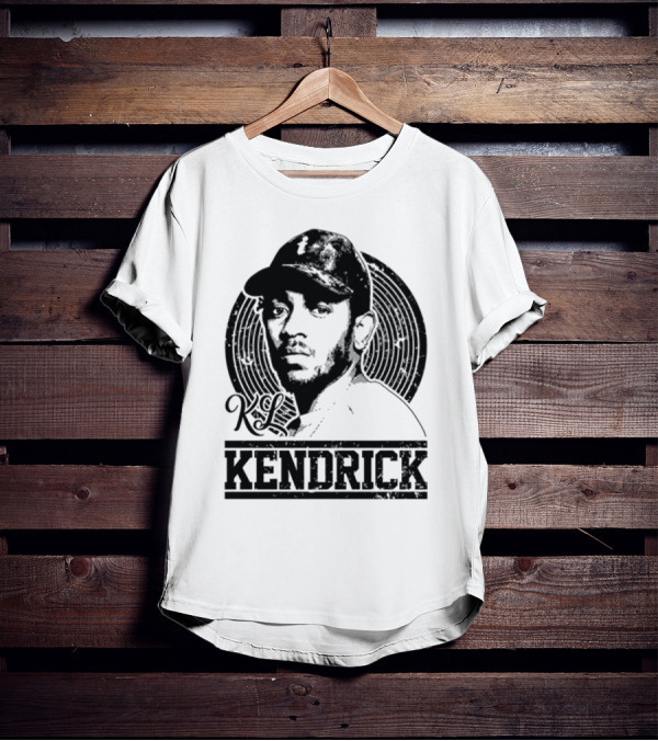 Kendrick Lamar KL Iconic Tribute Circular T-Shirt