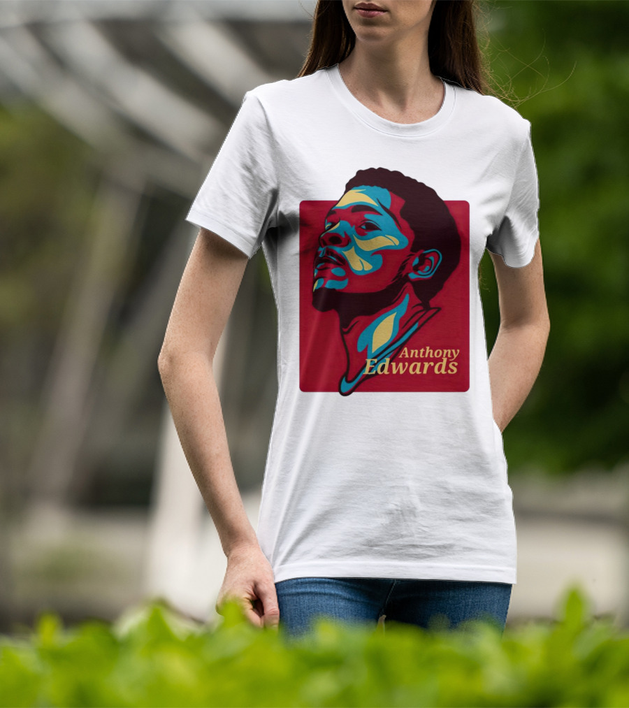 Anthony Edwards Minnesota Timberwolves NBA Player T-Shirt