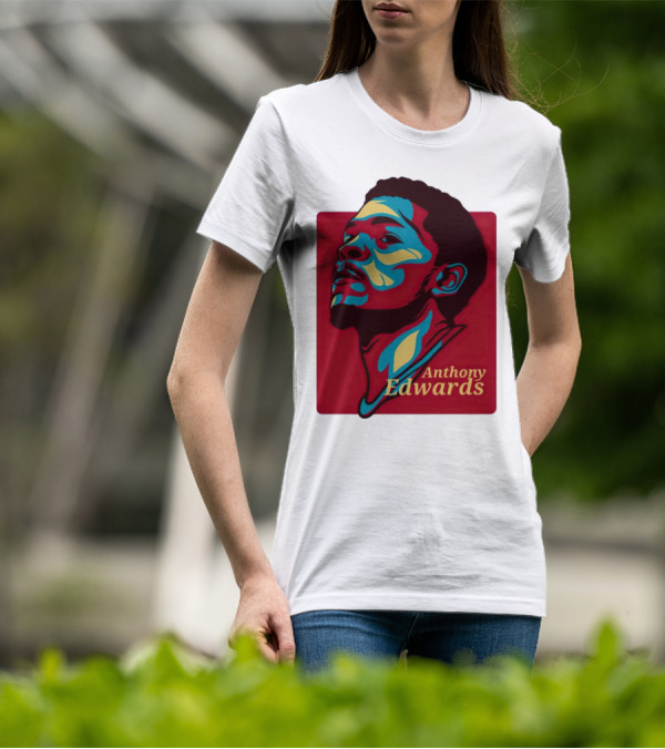 Anthony Edwards Minnesota Timberwolves NBA Player T-Shirt
