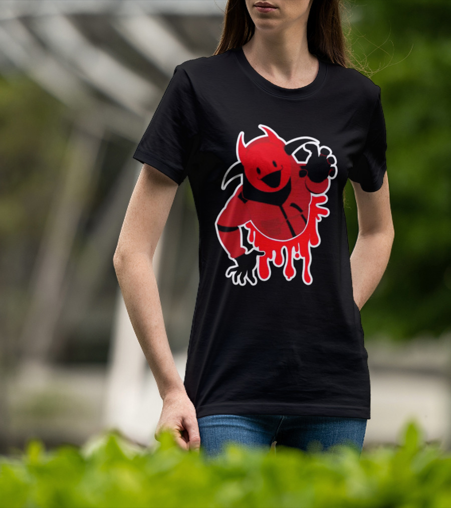 Reddsmess Get Over Here Fall Guy Devil Costume T-Shirt