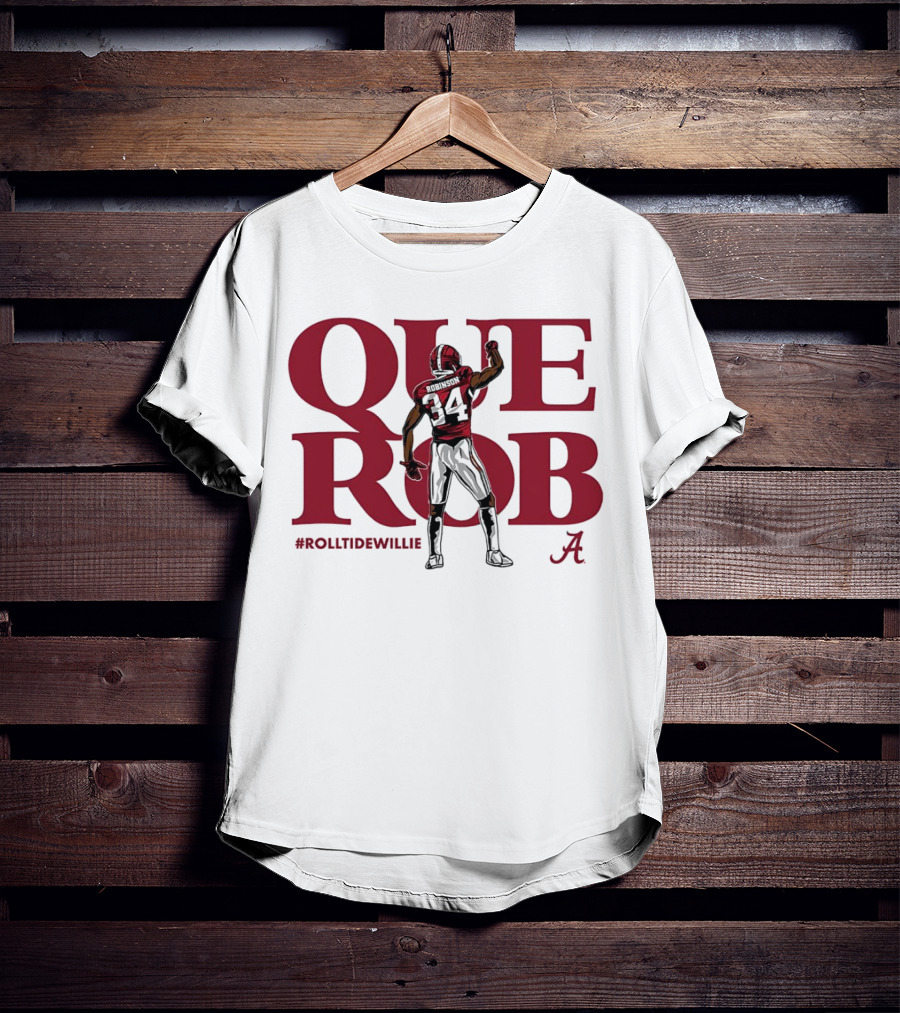 Querob Alabama Crimson Tide Football #RollTideWillie T-Shirt