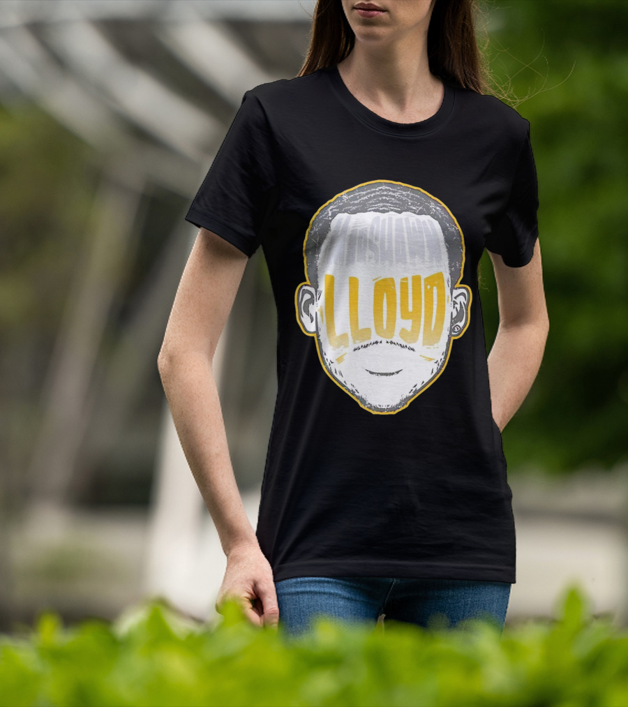MarShawn Lloyd Face Illustration Football Packers Influence T-Shirt