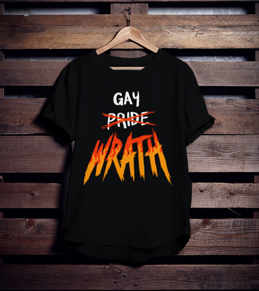 Mars Heyward Gay Pride Wrath T-Shirt