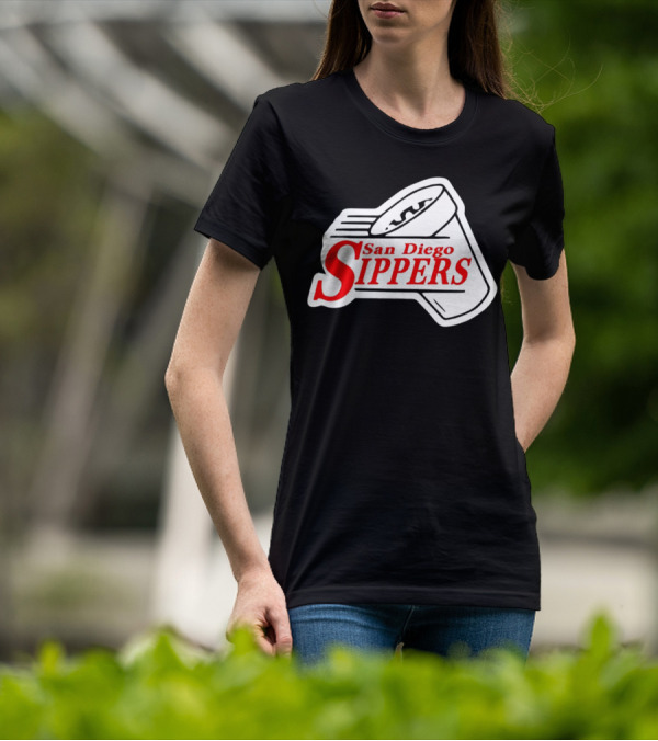 San Diego Sippers Speed Drinkers Club Cup T-Shirt