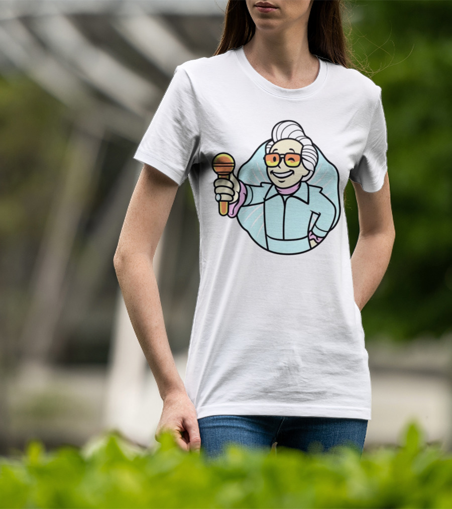 Vault Boy Elvis Microphone T-Shirt