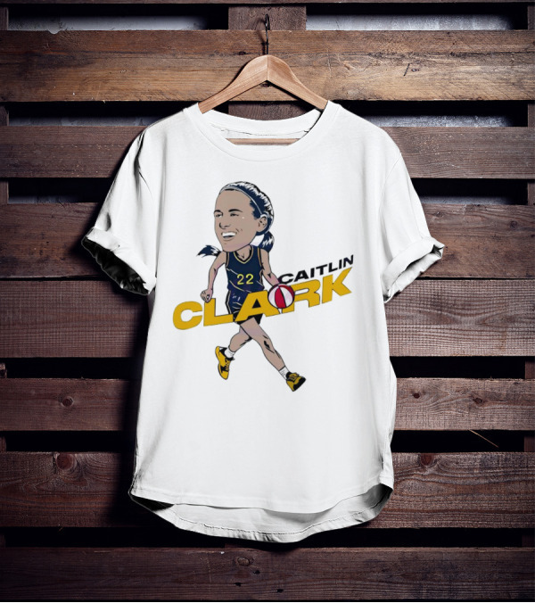 Indiana Fever Caitlin Clark Basketball 22 T-Shirt