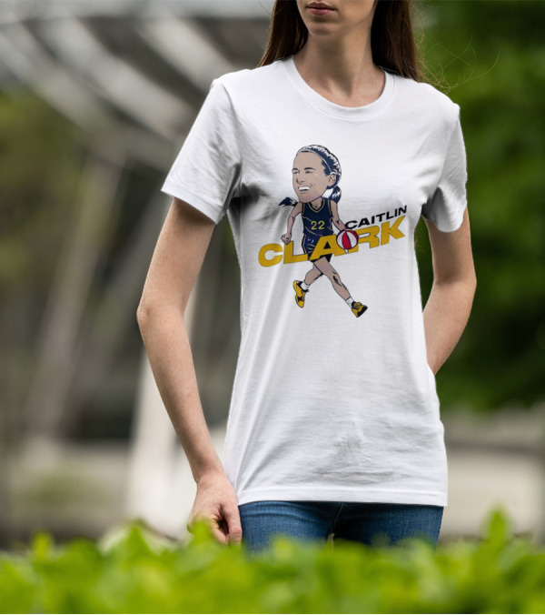 Indiana Fever Caitlin Clark Basketball 22 T-Shirt