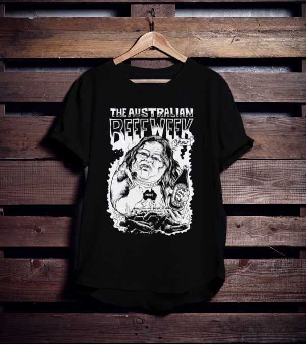 The Australian Beefweek Show Mine Beer And Sausages T-Shirt