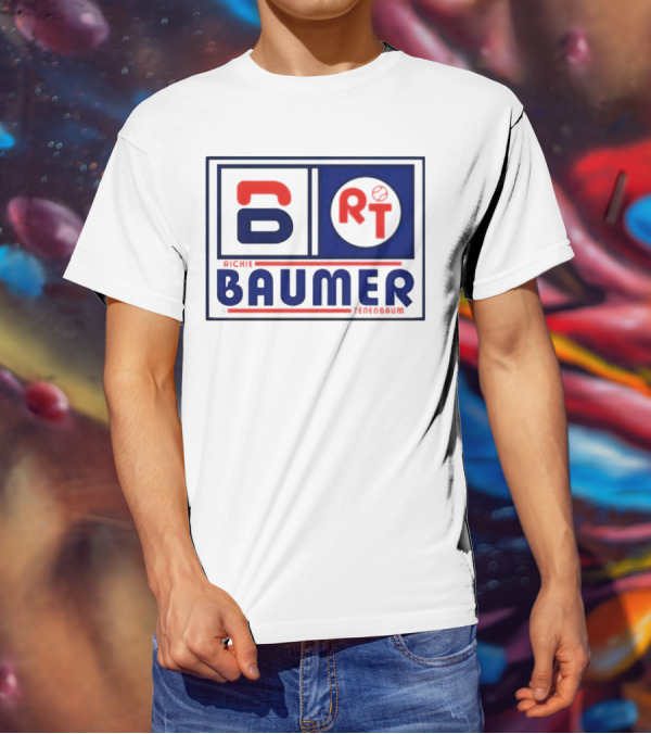 Richie Baumer Tenenbaum Tennis Emblem RT T-Shirt