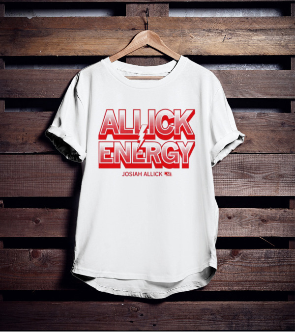 Josiah Allick Energy Allick E.N.E.R.G.Y. 31 T-Shirt