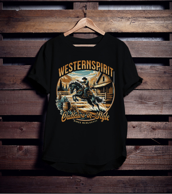WESTERN SPIRIT OUTLAWS IN STYLE SINCE MCMLXXVIII T-Shirt