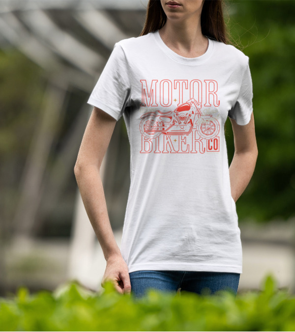 Motor Biker Club Estd 1992 Show Respect Co Speed Racer T-Shirt
