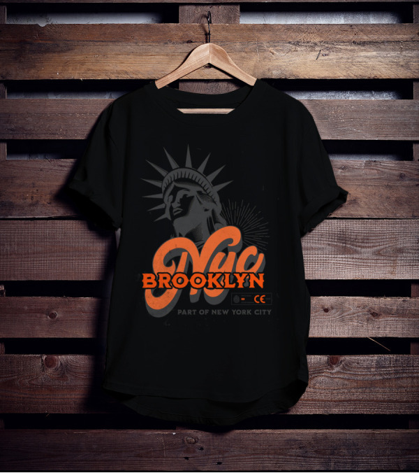 NYC Brooklyn Part Of New York City Statue Of Liberty T-Shirt