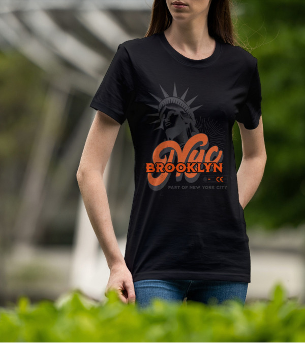NYC Brooklyn Part Of New York City Statue Of Liberty T-Shirt