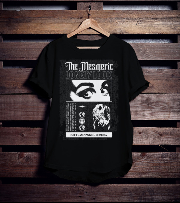 The Mesmeric Lonely Look Kittl Apparel © T-Shirt