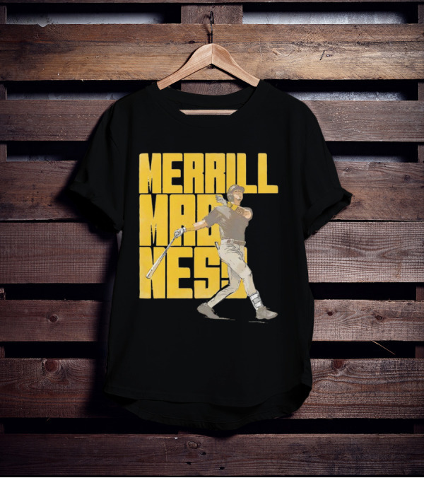 Merrill Madness San Diego Padres Baseball Jackson T-Shirt