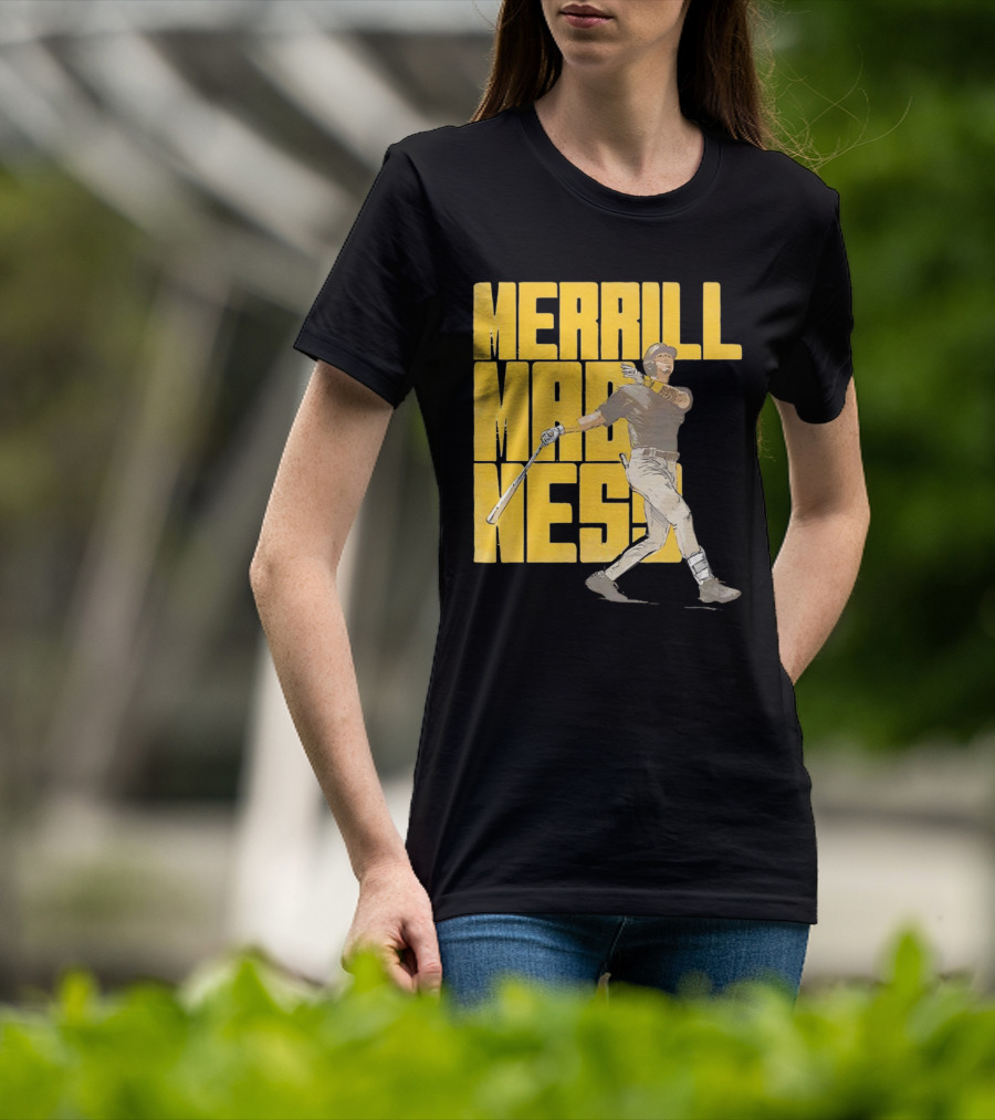 Merrill Madness San Diego Padres Baseball Jackson T-Shirt
