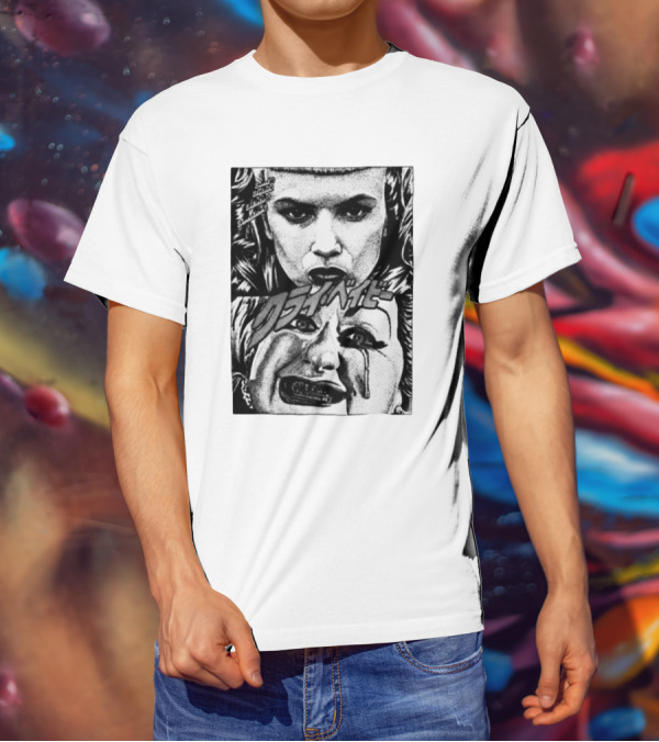 Mobshity Cry Baby John Waters Japanese Comic Style Faces T-Shirt