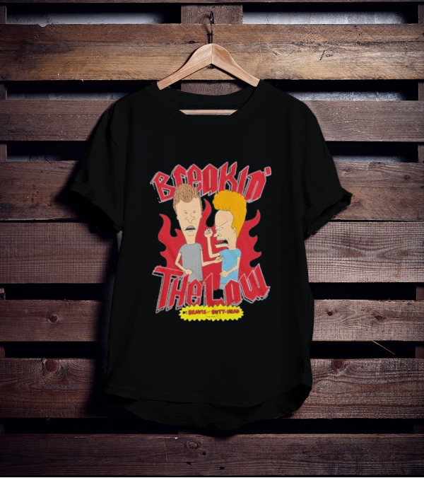 Beavis And Butt-Head Breakin The Law T-Shirt