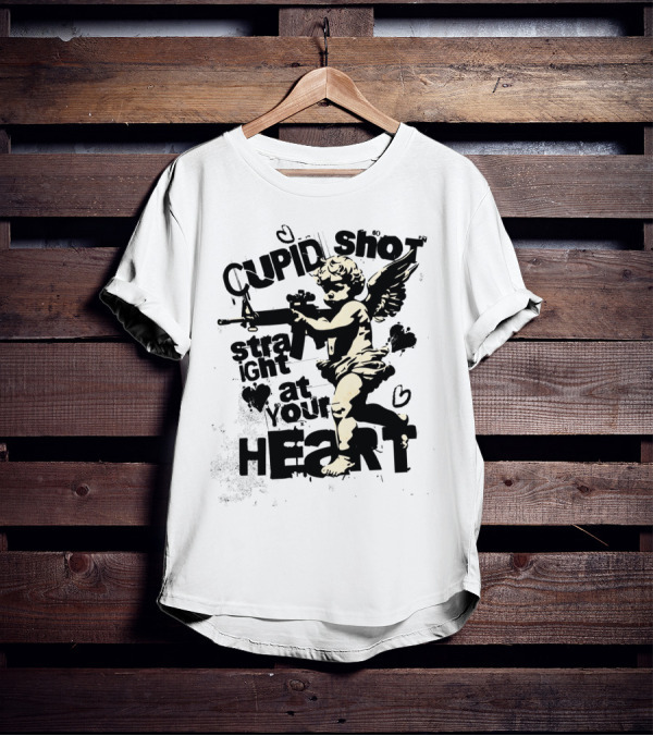 Cupid Shot Straight At Your Heart T-Shirt