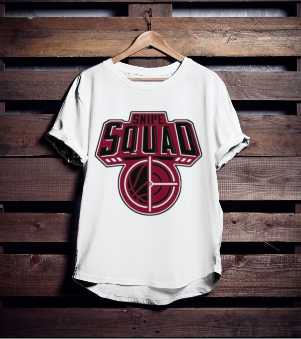 Toronto Raptors Snipe Squad Basketball Target T-Shirt