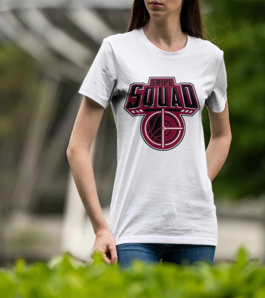 Toronto Raptors Snipe Squad Basketball Target T-Shirt