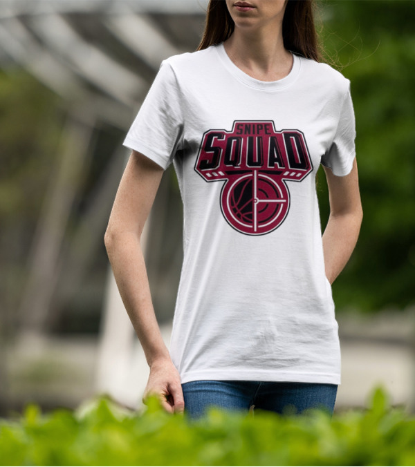 Toronto Raptors Snipe Squad Basketball Target T-Shirt