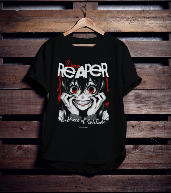 Lone Reaper Embrace Of Solitude Kittl T-Shirt