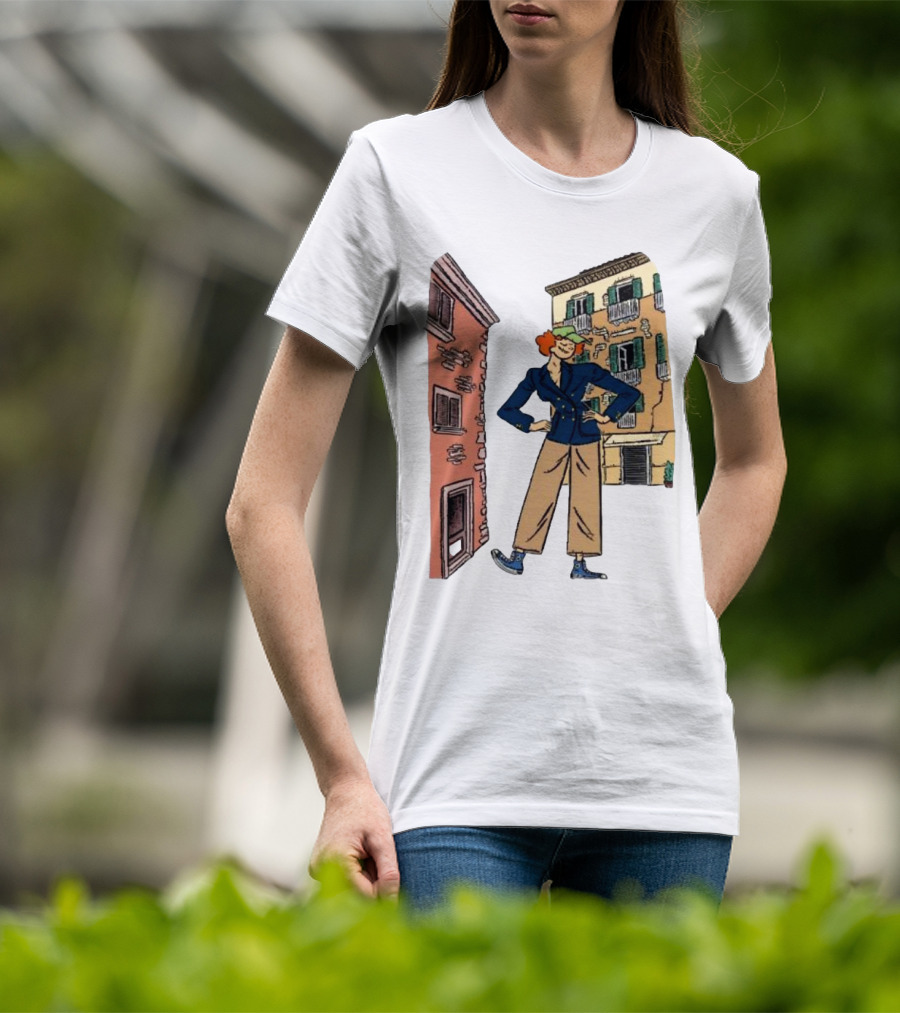 Dick Carroll X Roy Roger’s Positano Chic Casual Stroll T-Shirt