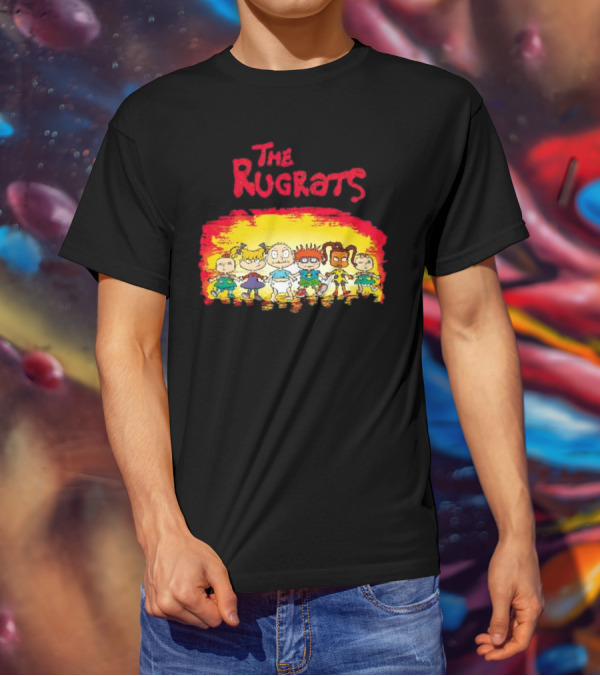 The Rugrats Characters X The Warriors Fusion T-Shirt